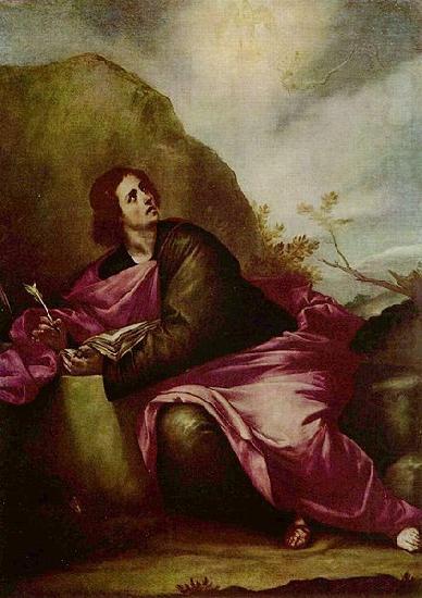 Der Evangelist Johannes auf Patmos, unknow artist